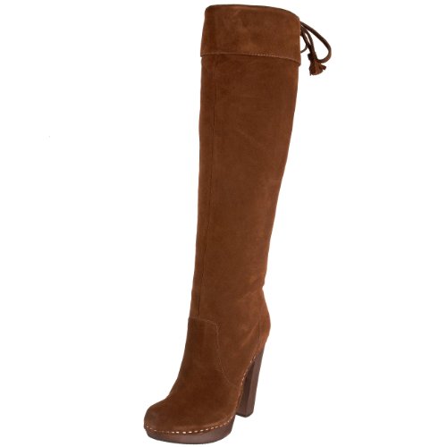 STEVEN by Steve Madden Womens Gwenn Boot,Cognac,9 M US