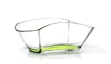 11D Green Crystal Bowl - Sophia Collection - Bohemia Crystal - Made In Czech Republic