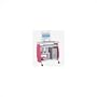 TECHNI MOBILI Wood Computer Workstation In Pink and White