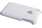White hard case and screen protector for Apple iPhone 3G