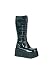 Men'S 3 1/4 Inch Platform 5 Buckle Knee Boot