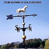 46 Horse Weathervane Verdigris