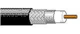 Belden 1530A-100 Black 100 foot RG-6 Coax Cable