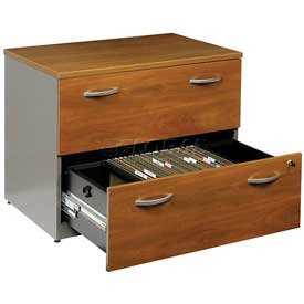 Lateral File In Natural Furniture Groupings