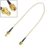 RP-SMA Male to RP-SMA Female RF Connector Pigtail Cable