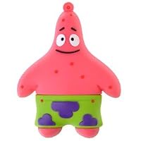 16 GB cute Patrick shape Style USB Flash Drive keychain