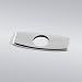 Decor Star PLATE-6C Bathroom Vessel Vanity Sink Faucet 4" Hole Cover Deck Plate Escutcheon Chrome