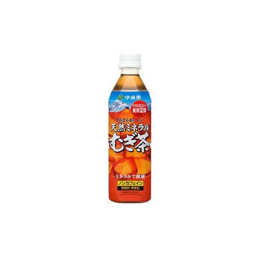 伊藤園　天然ミネラル麦茶　500ml　24本【お茶】【ペットボトル】【むぎ茶】