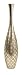 Antiqued Silver Tall Succession Vase