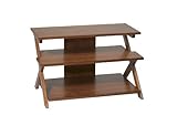 Office Star 36IN X Tv Stand Medium Oak