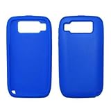 Blue Soft Silicone Gel Skin Cover Case for Nokia E72 [Accessory Export Pack ....