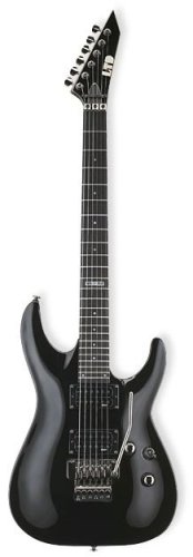 ESP MH-50 Electric Guitar with Tremolo, Black Chrome Hardware