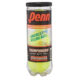 SportingGoods: Penn 1 Championship Tennis Balls   Case  PAC 