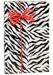 Zebra Stripes Gift Wrap 15 Foot Roll Wrapping Paper