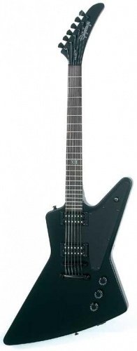 Epiphone Gothic 1958 Explorer Electric Guitar, Black Satin
