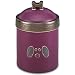 Dog Treat Jar Eggplant Animal Accessories