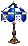 Navy 14 Stained Glass Executive Table Lamp