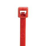Box King CT422B 18# Cable Ties, 4 Length, Red by Box King
