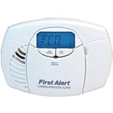 Buy Battery Operated Carbon Monoxide Alarm with Backlit Digital Display by First Alert