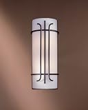 Minka Lavery Lights 6872-66 Wall Sconce - Black Iconic Contemporary Indoor Lighting