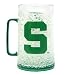 Michigan State Spartans Crystal Freezer Mug Monster Size State-Of-The-Art Refreezability