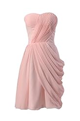 Chiffon Lace Asymmetric Short Bridesmaid Dress/Party Dress 