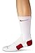 Nike Dri-Fit Elite Basketball Socks (X-Large, White/(Varsity Red))