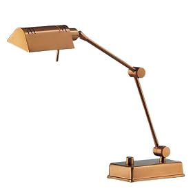 Holtkoetter 8346 AB Halogen Desk Lamp, Antique Brass by Holtkoetter