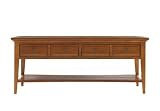 American Perspective Rectangular Cocktail Table Beeswax Cherry