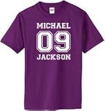 MICHAEL JACKSON 09 on Adult & Youth Cotton T-Shirt (in 39 colors)
