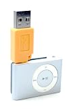 Orange - iPod Shuffle 2nd Generation USB Charger Adapter