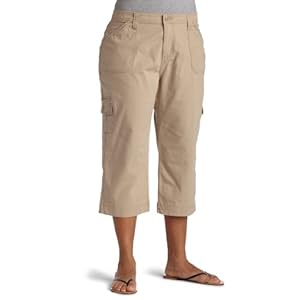 Lee Women's Plus Cash Cargo Capri