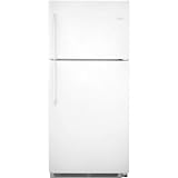 White 20.5 Cu. Ft. Top Freezer