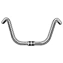 Wald #1066 Hi-Rise Bicycle Handlebar 19.5" x 6.5" x 1", Chrome
