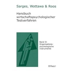 Handbuch wirtschaftspsychologischer Testverfahren 02: Organisationspsychologische Instrumente