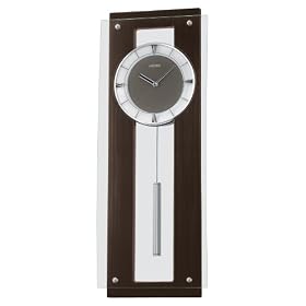 Seiko Wall Pendulum Clock Genuine Dark Ebony Veneer Wooden Case #QXC209BLH