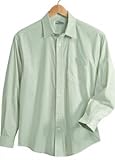 Big Mens 100% Cotton Dobby Wrinkle-Free Dress Shirt by TR Gold (Big & Tall and Regular Sizes)