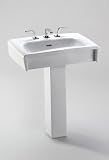 Toto LPT680.8G#12 Sedona Beige Ethos Design C Pedestal Lavatory