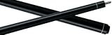 Action Economy Solid Black Wood Pool Cue Stick