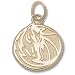 Dallas Mavericks 3/8in. Pendant 10kt Gold/10kt Yellow Gold
