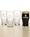 Kitchen & Housewares : Guinness Gold Logo Pint Glass, Set of 4