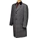 Glen Plaid Town Coat