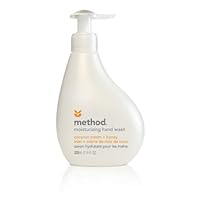 Method Moisturing Hand Wash Coconut Cream and Honey, 7.5-Fluid Ounces Bottles (Pack of 6)