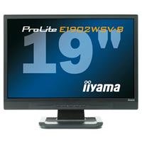Iiyama ProLite E1902WSV 19 Zoll wide screen TFT Monitor schwarz mit Lautsprechern (Kontrast 1000:1, 2 ms Reaktionszeit)
