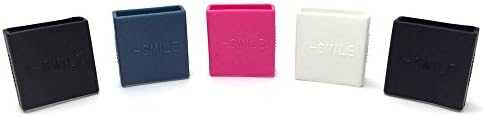 5pcs Silicon Fastener Ring for Garmin Vivofit Wristband - Fix the Clasp Fall Off Problem - (Note:tracker or Wristband NOT Included) (Colorful)