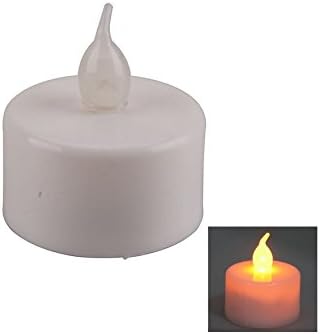 WELLENT®24pcs Frameless Battery Powered Candle Shape LED Decor Light (warm white)