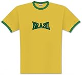 Ringer T-shirt lo2c Brasilien Groesse M