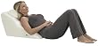 White Fleece Back Wedge w/Internal Massage