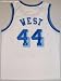 Jerry West Signed Lakers Throwback White Custom Jersey