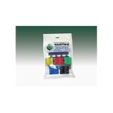 Cando Digi-Flex Hand Exerciser - 5 Piece Set Y,R,G,B,BLK - No Rack